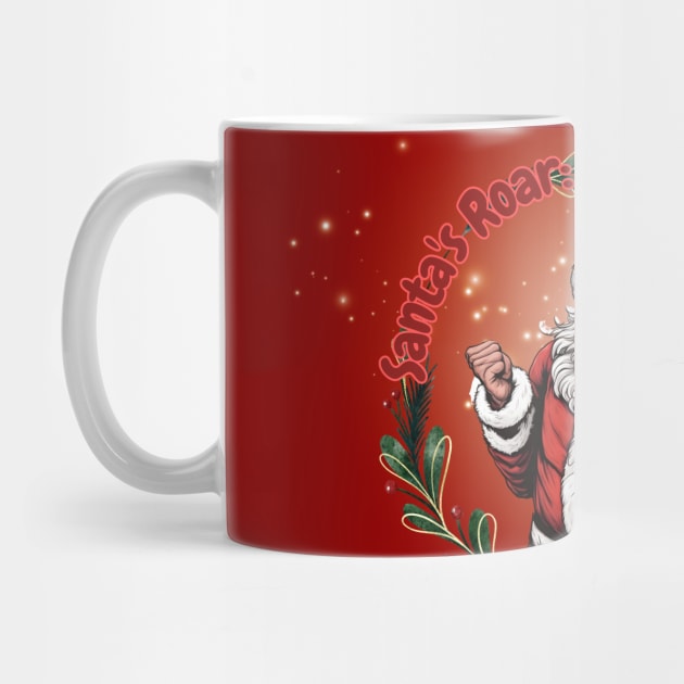 Crazy Santa Claus Roaring: Gifts and More! by Cristilena Lefter